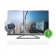 Televizor Smart LED Full HD 3D, 139 cm, PHILIPS 55PFL4508K/12