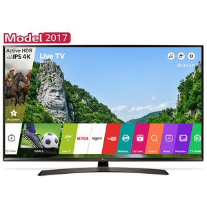 Televizor LED Smart Ultra HD, webOS 3.5, 151cm, LG 60UJ634V